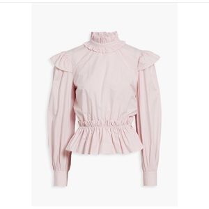 Ganni pink blouse size 36